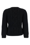 the saint laurent black crew neck sweater