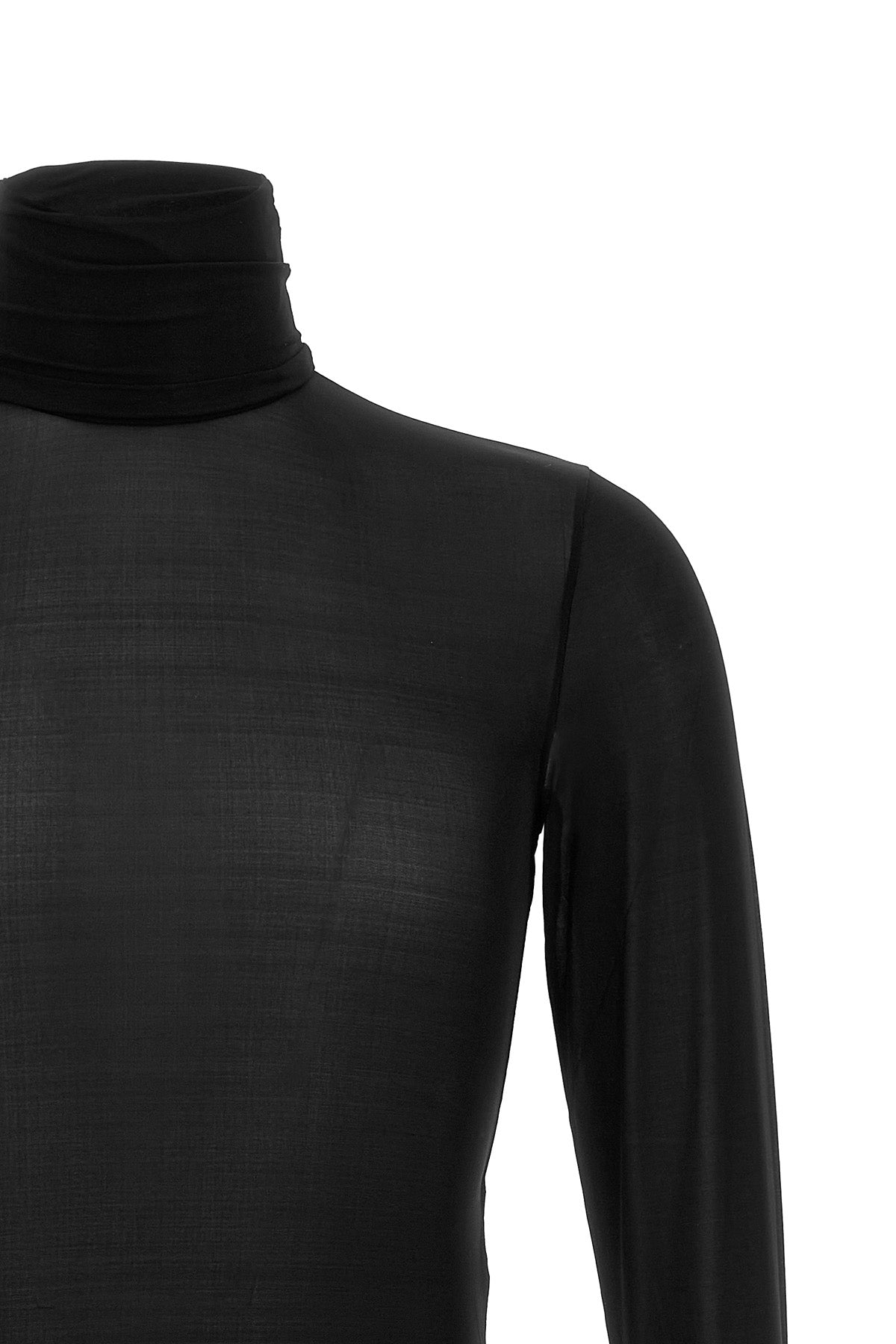 the saint laurent stretch jersey turtleneck top