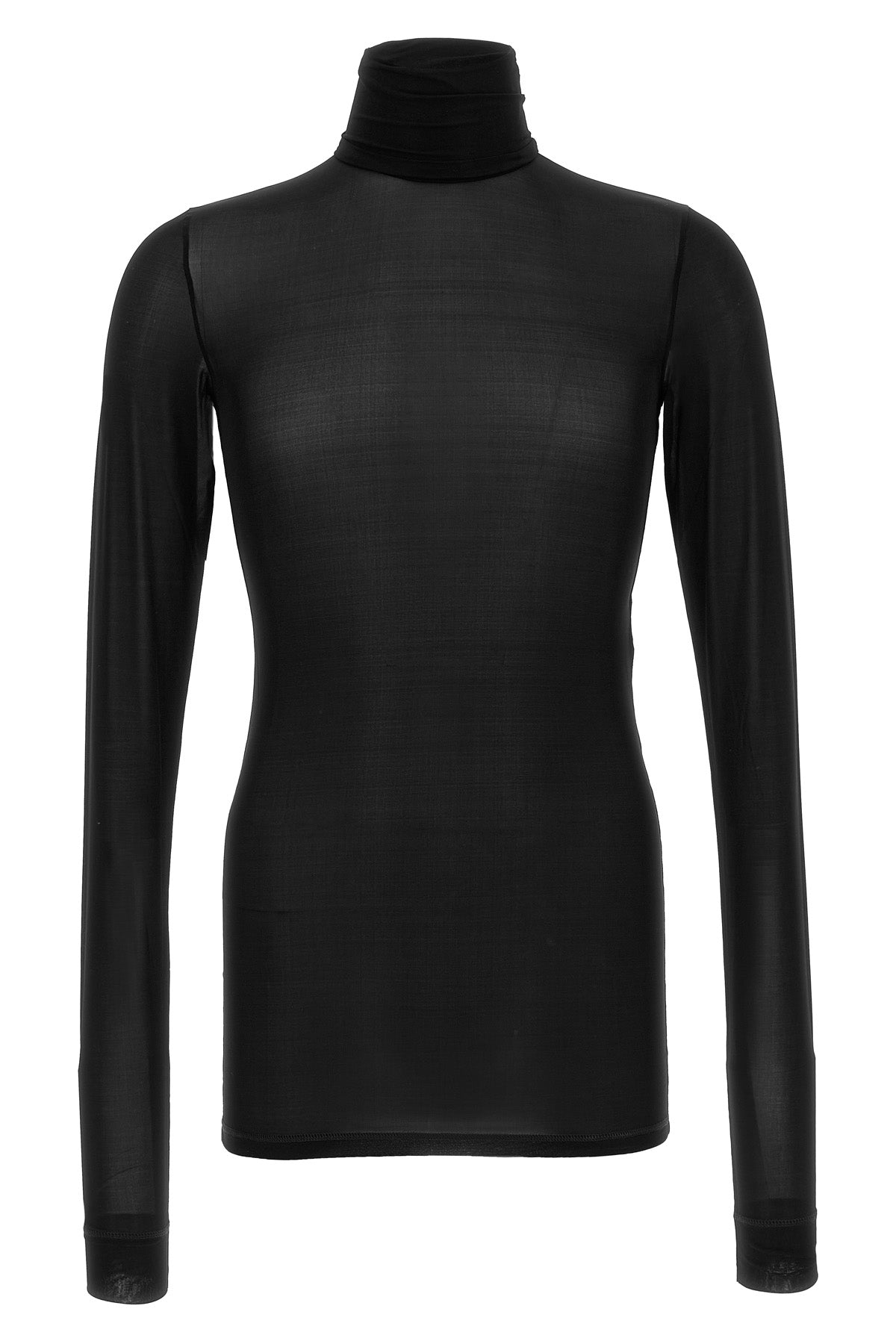 the saint laurent stretch jersey turtleneck top