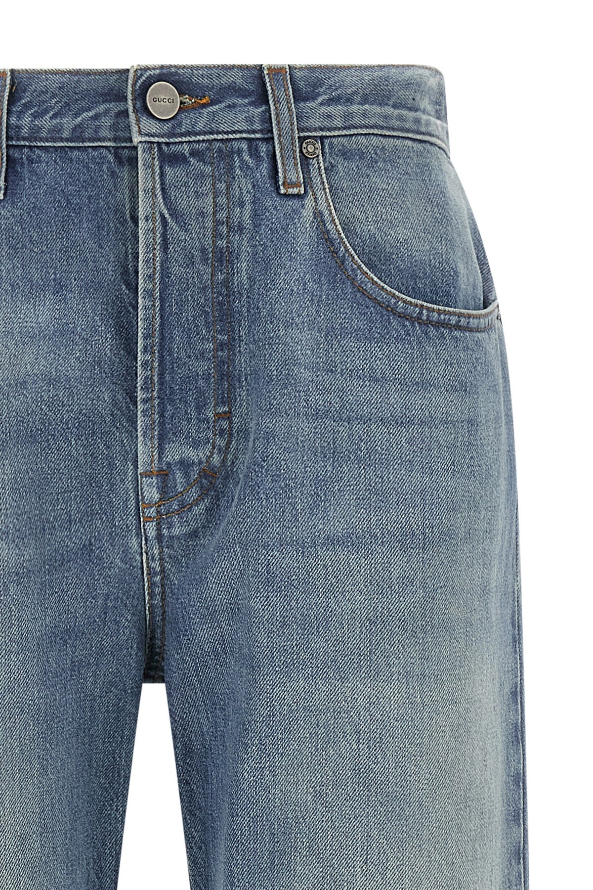 gucci jeans redefine the casual aesthetic through rigorous sartorial constructio