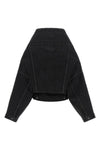 the balenciaga wrap jacket redefines the codes of contemporary tailoring throu