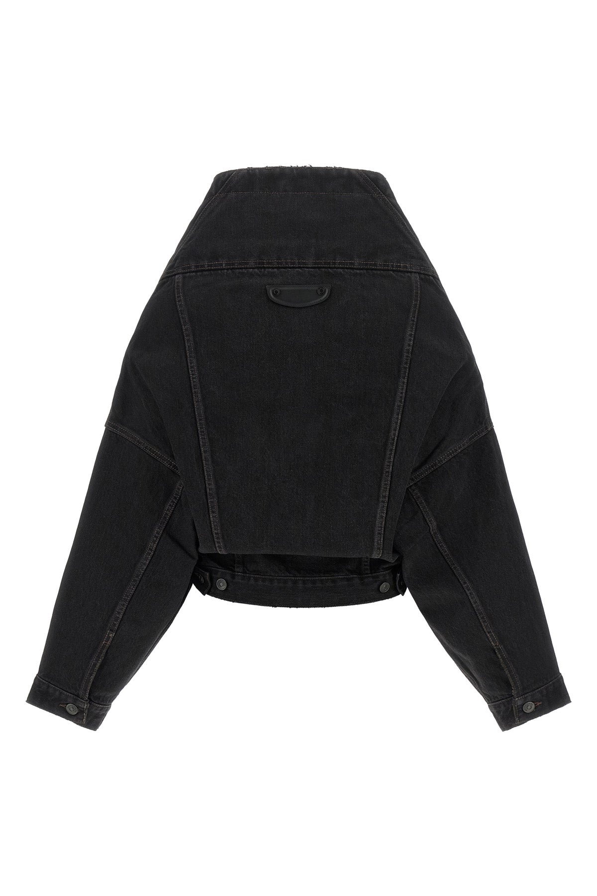 the balenciaga wrap jacket redefines the codes of contemporary tailoring throu