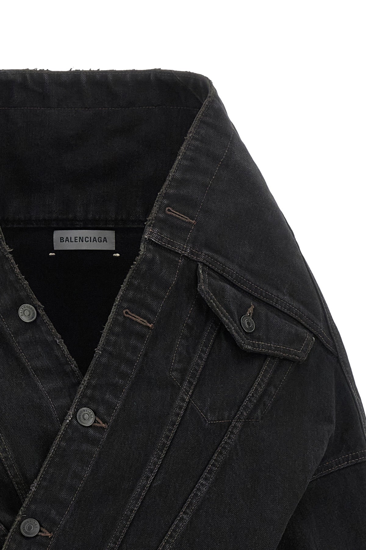 the balenciaga wrap jacket redefines the codes of contemporary tailoring throu