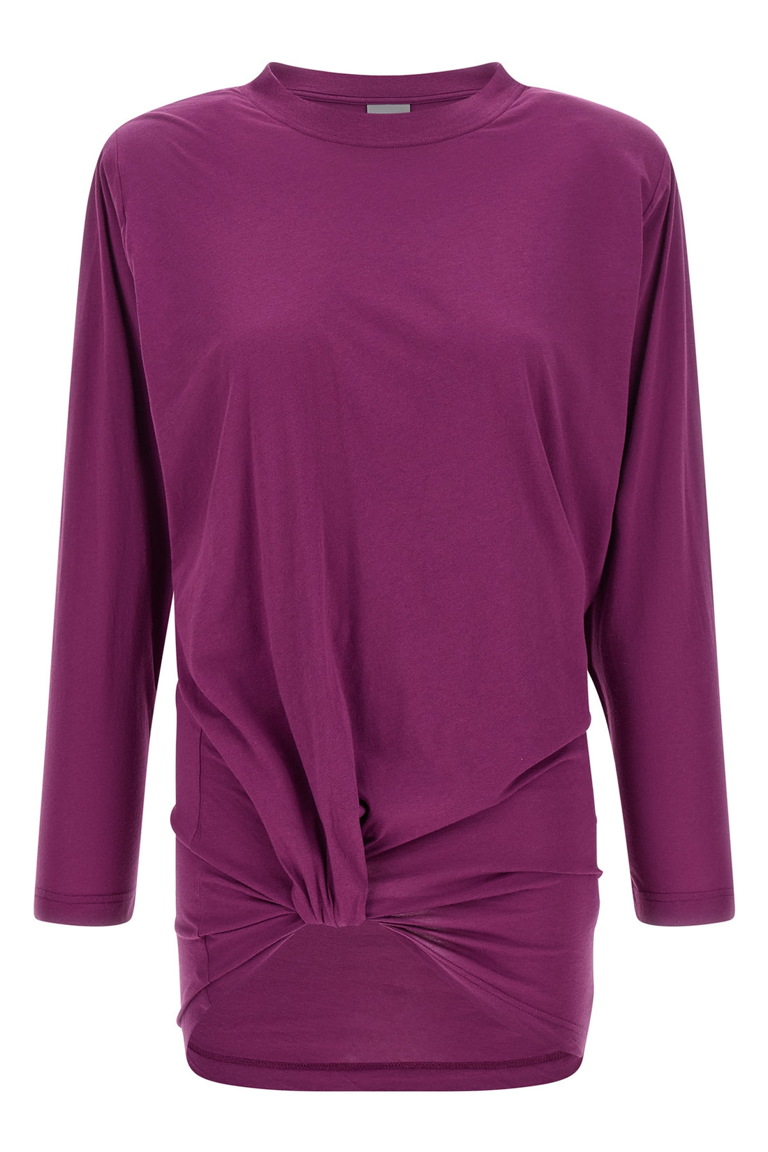 BALENCIAGA S the balenciaga long-sleeved t-shirt redefines the codes of jersey through an asy