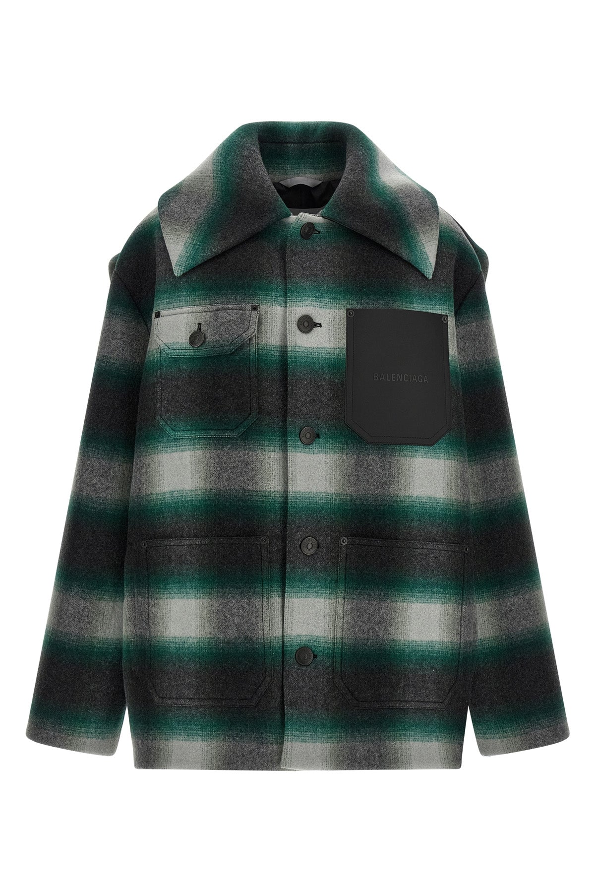 the balenciaga workwear cocoon jacket