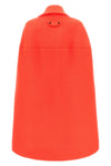 the cape-inspired balenciaga coat redefines outerwear volumes through a flared s