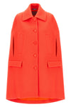 the cape-inspired balenciaga coat redefines outerwear volumes through a flared s