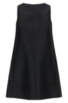 the flared balenciaga dress defines an essential silhouette through rigorous geo