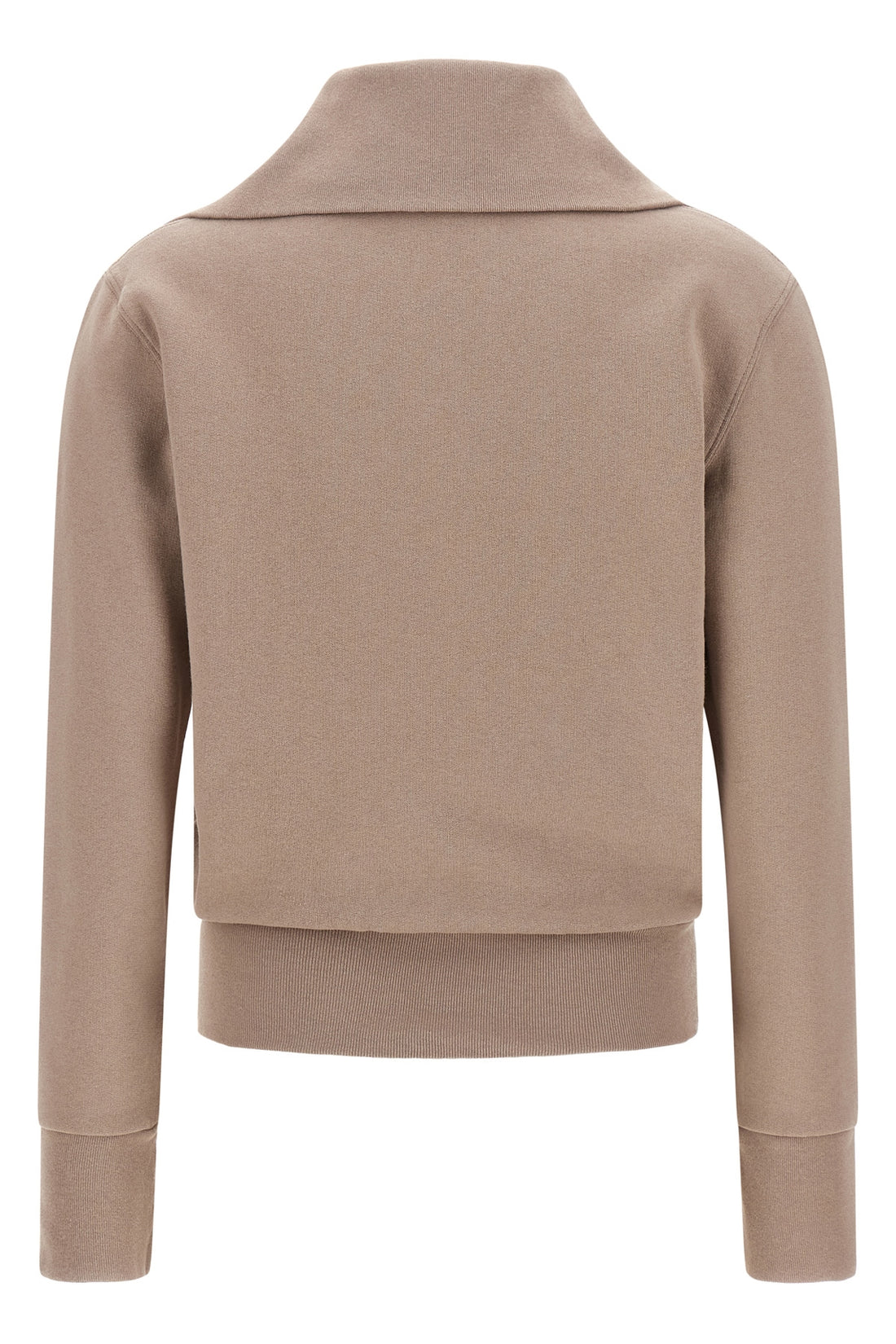 BALENCIAGA S the balenciaga slim zip sweatshirt features a pure cotton tailored constructio