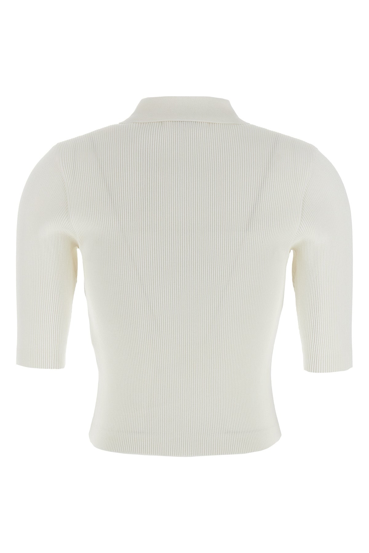 giza extra long bow egyptian cotton knit polo shirt