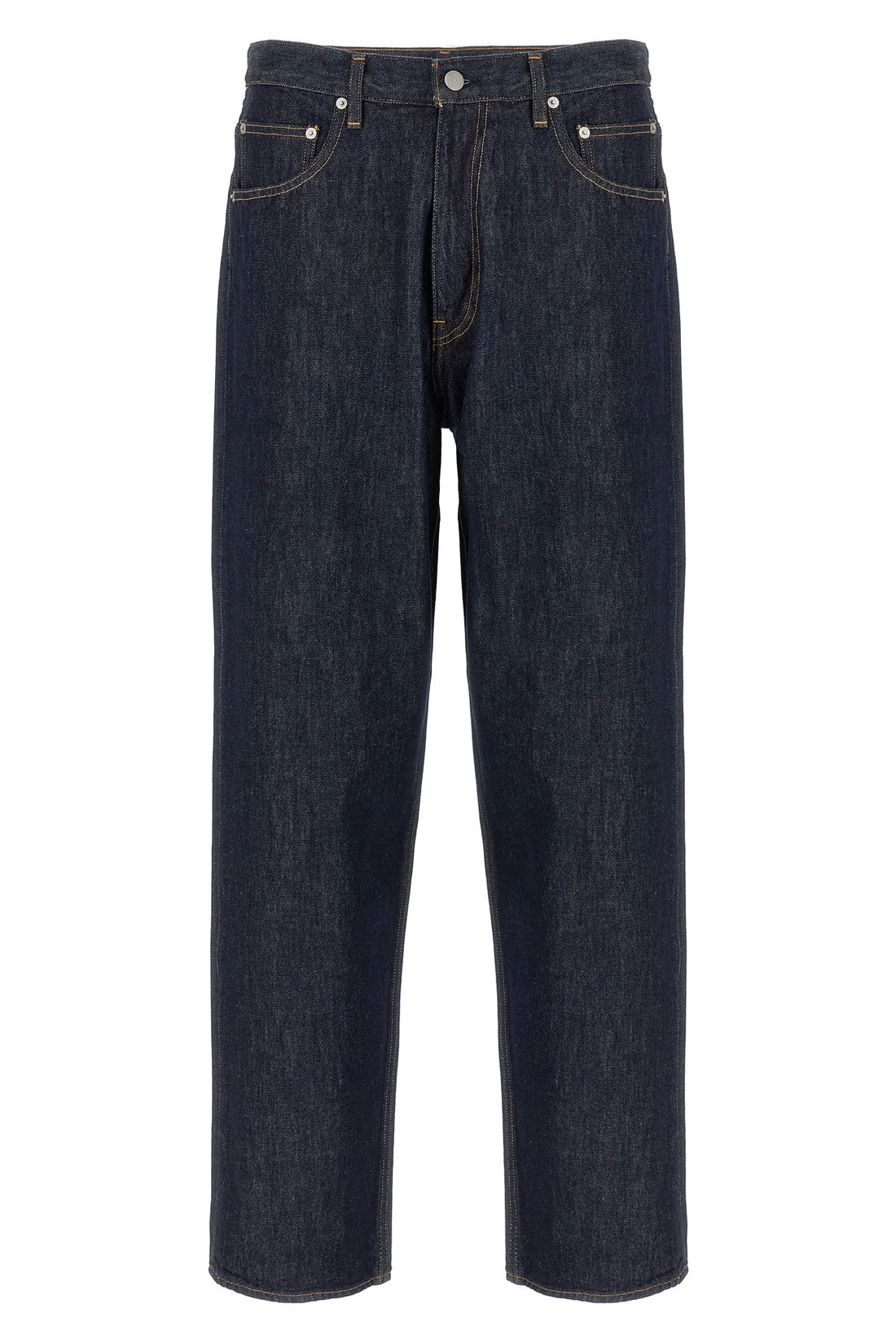 AURALEE 32 hard twist cotton denim jeans