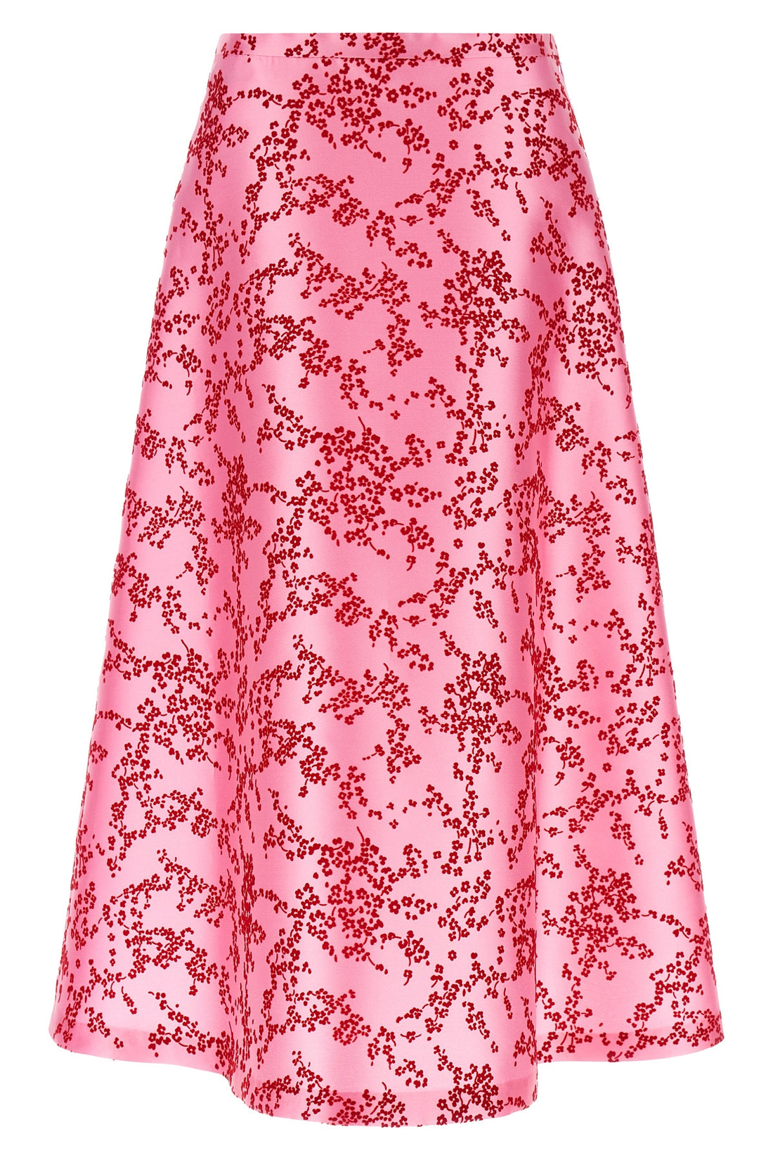 ALBERTA FERRETTI 38 the alberta ferretti midi skirt defines the volumes through an a-shaped silhouet