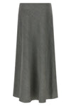 the long skirt by alberta ferretti defines the codes of structured elegance thro