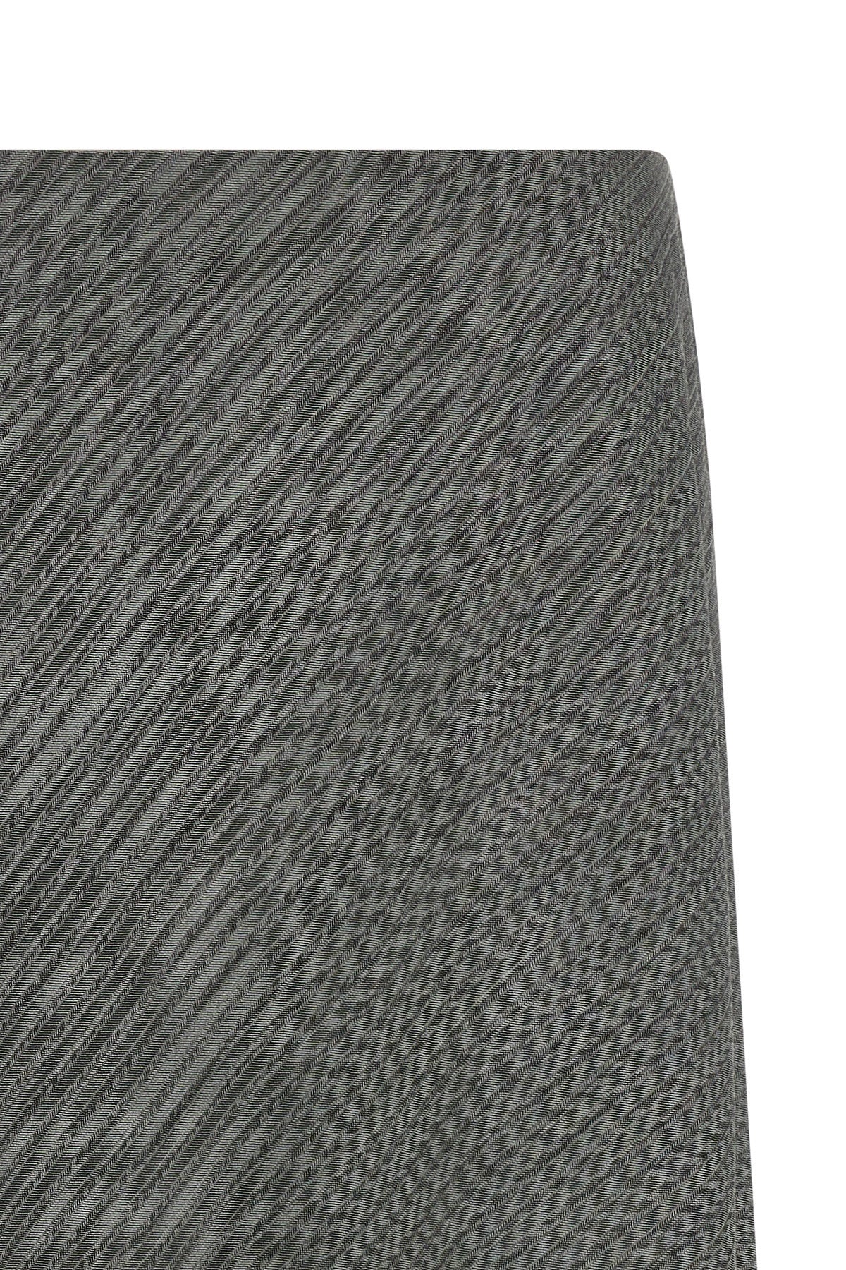 the long skirt by alberta ferretti defines the codes of structured elegance thro