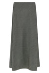 the long skirt by alberta ferretti defines the codes of structured elegance thro
