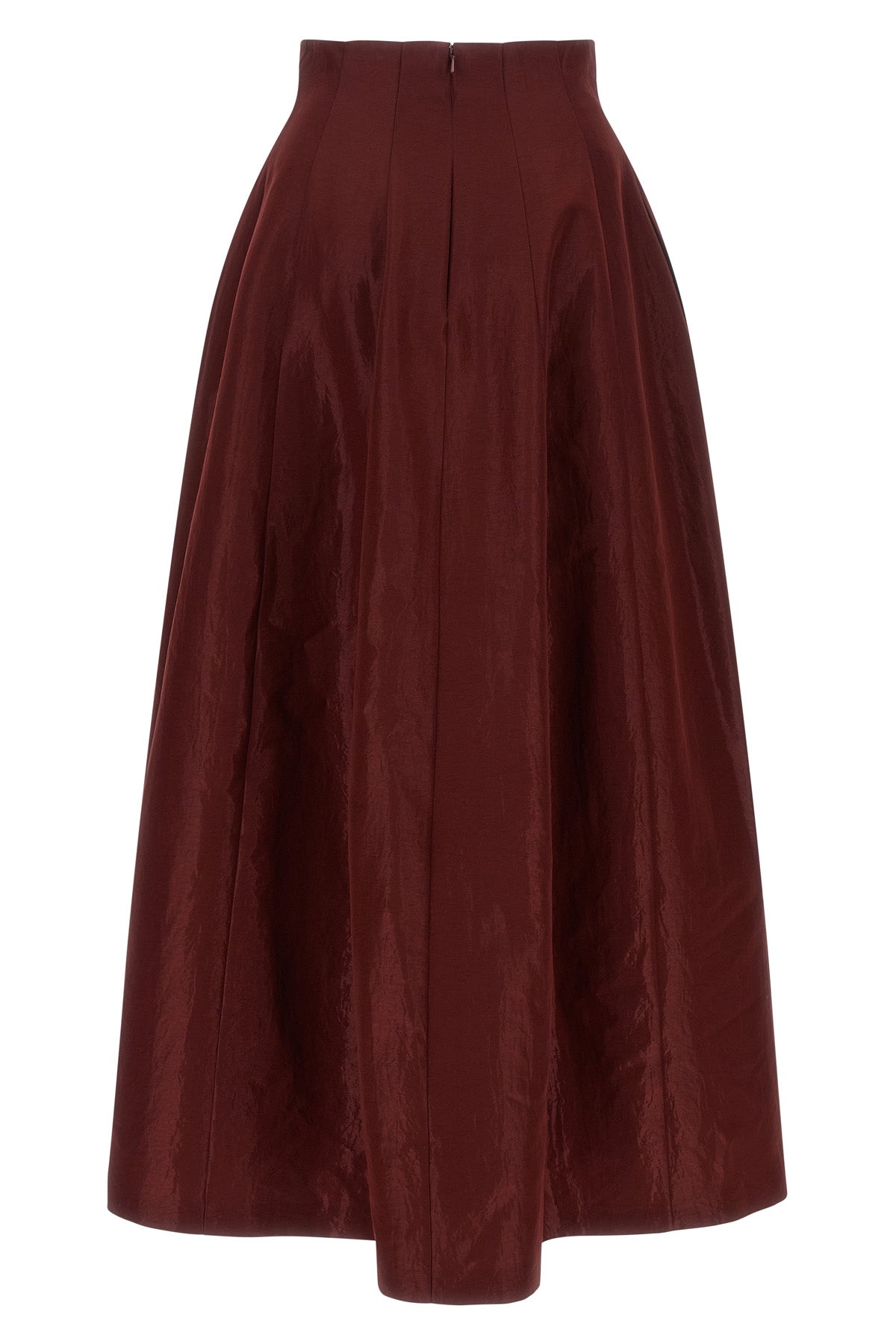 the alberta ferretti maxi skirt defines a sophisticated silhouette