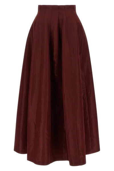 the alberta ferretti maxi skirt defines a sophisticated silhouette