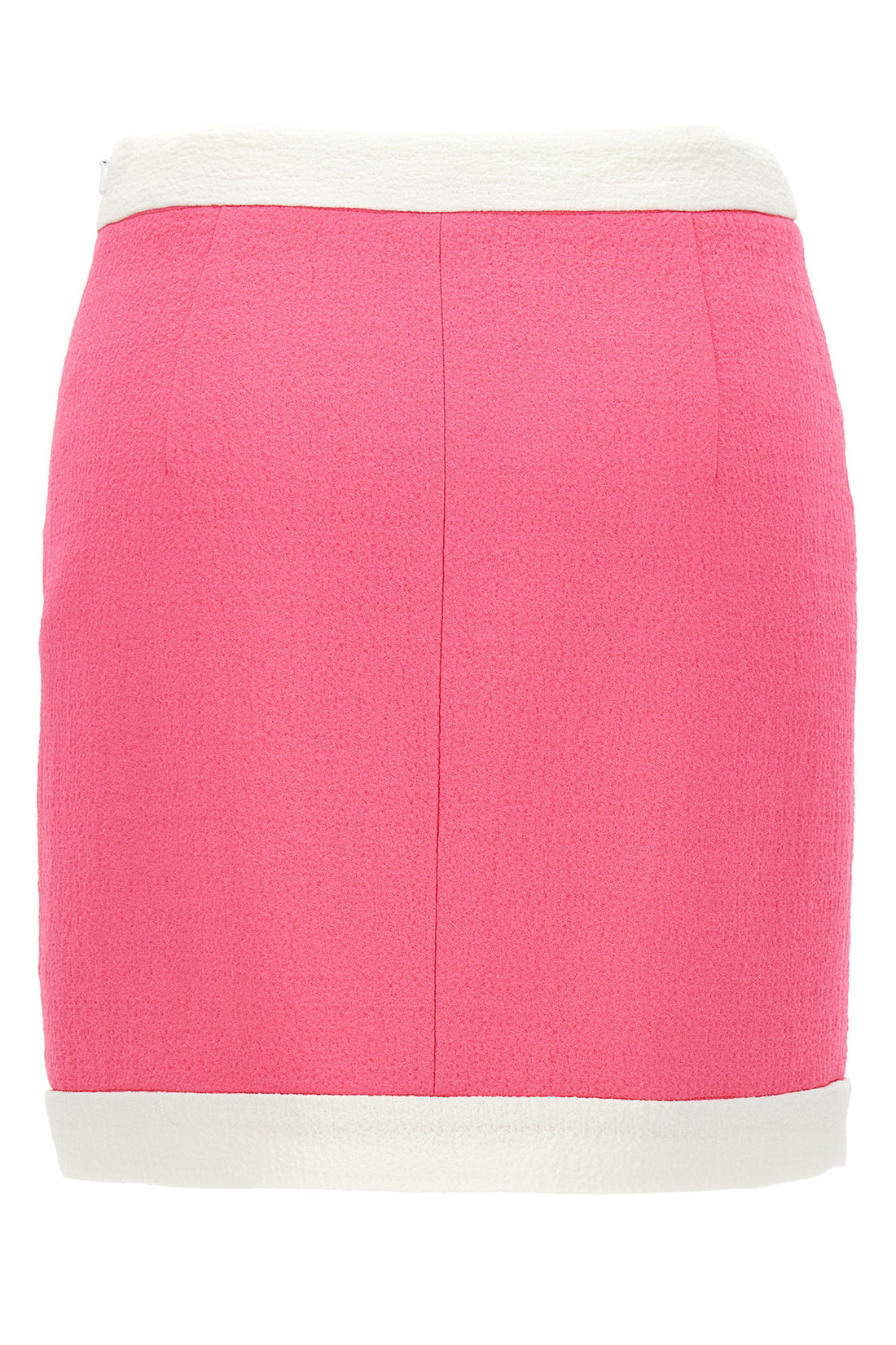 MOSCHINO 42 heart buttons viscose skirt