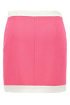heart buttons viscose skirt