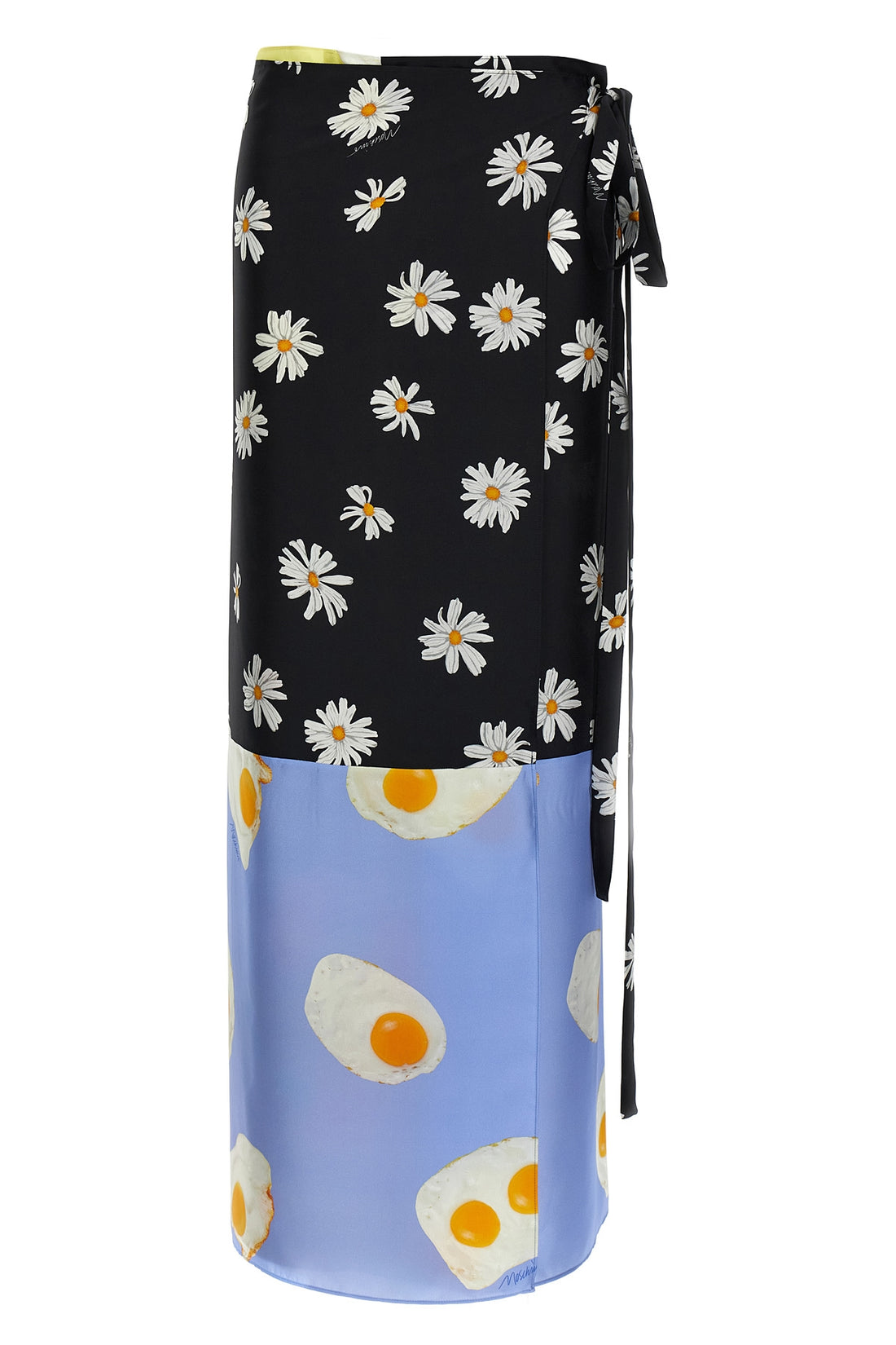 MOSCHINO 38 long silk skirt