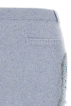 the moschino deconstructed argyle skirt in fine wool and silk blend redefines