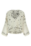 printed linen shirt