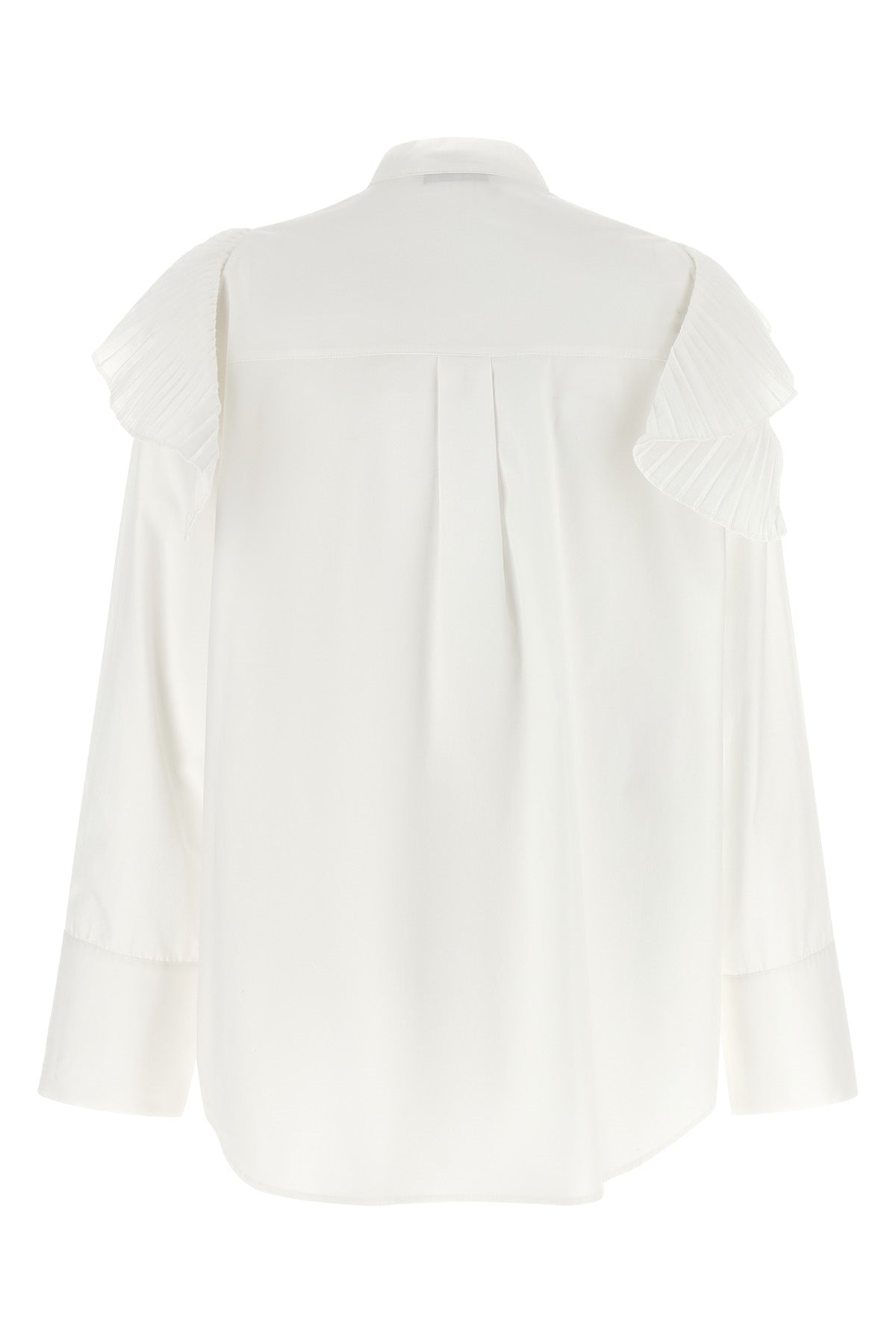 the alberta ferretti shirt redefines the codes of womens tailoring through scul