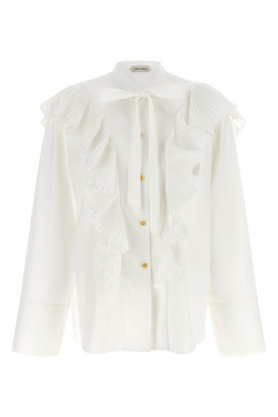 the alberta ferretti shirt redefines the codes of womens tailoring through scul