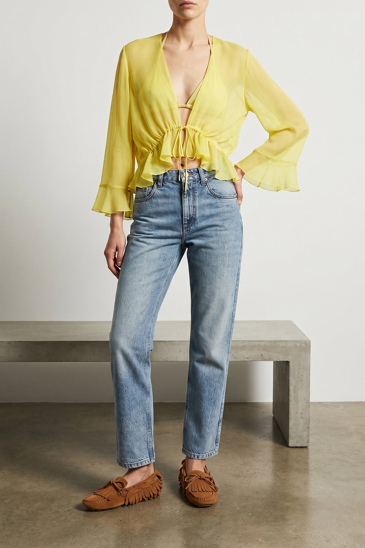 silk blouse