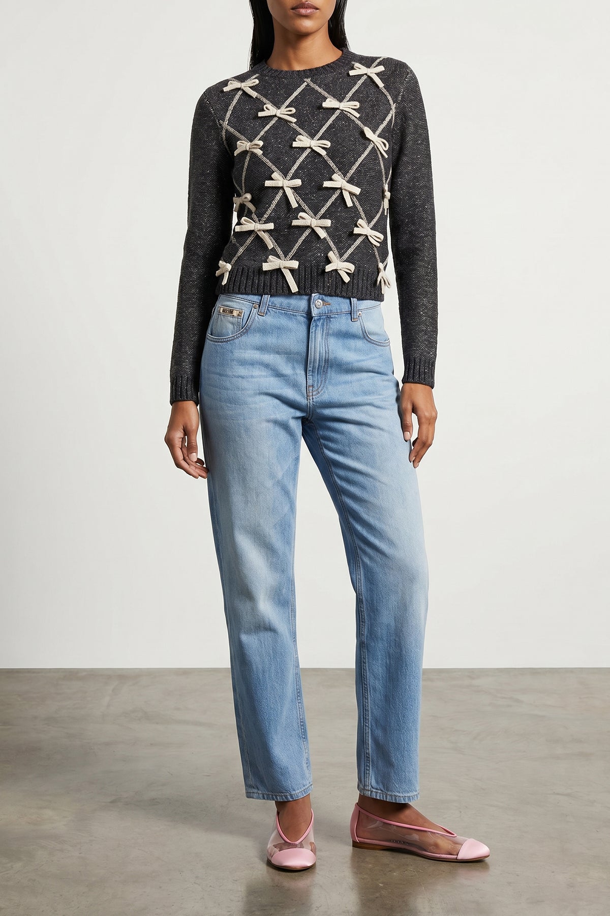 moschino jeans redefine the daily wardrobe through a straight-leg silhouette