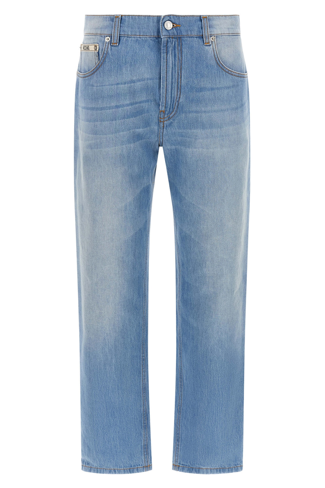 MOSCHINO 40 moschino jeans redefine the daily wardrobe through a straight-leg silhouette