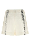 pure linen shorts