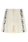 pure linen shorts