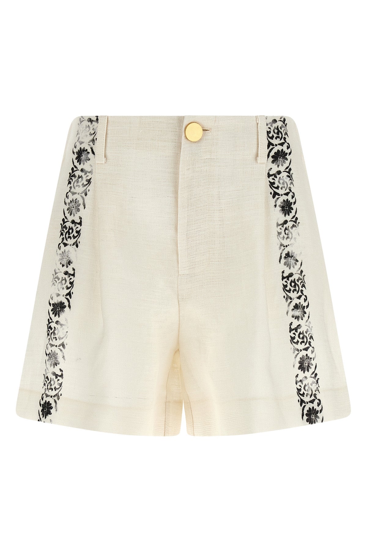 pure linen shorts