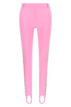 moschino leggings stand out for a construction that blends sporty aesthetics and