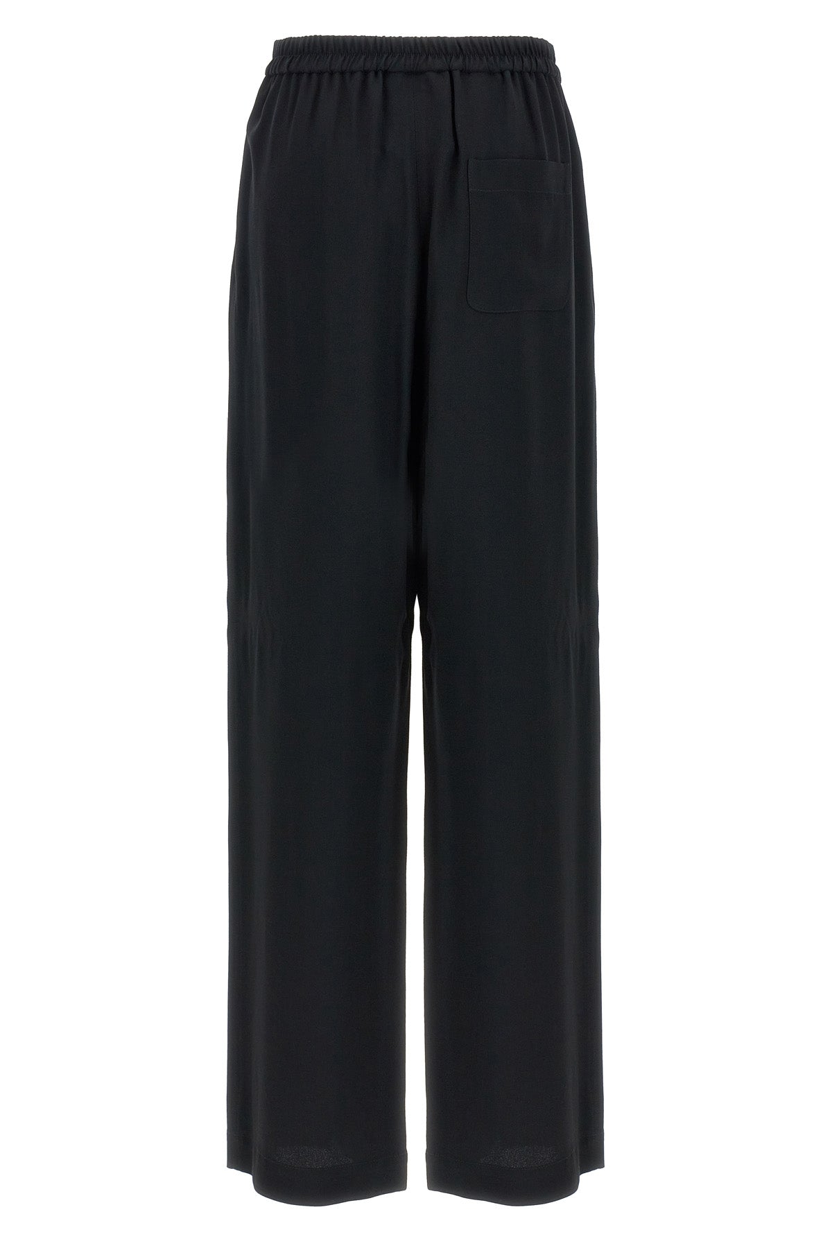 acetate blend trousers