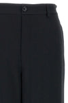 acetate blend trousers