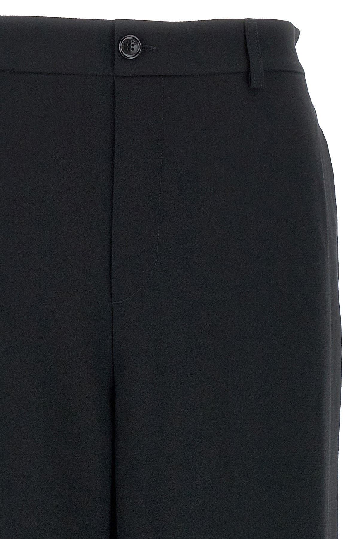 acetate blend trousers