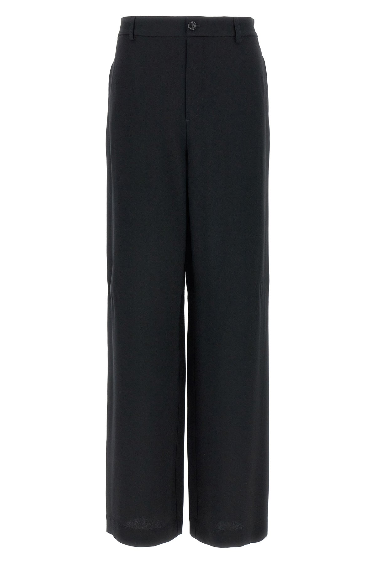 acetate blend trousers