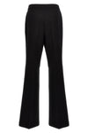 wool blend crepe pants
