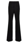 wool blend crepe pants