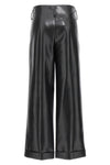 faux leather trousers