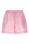 silk twill shorts