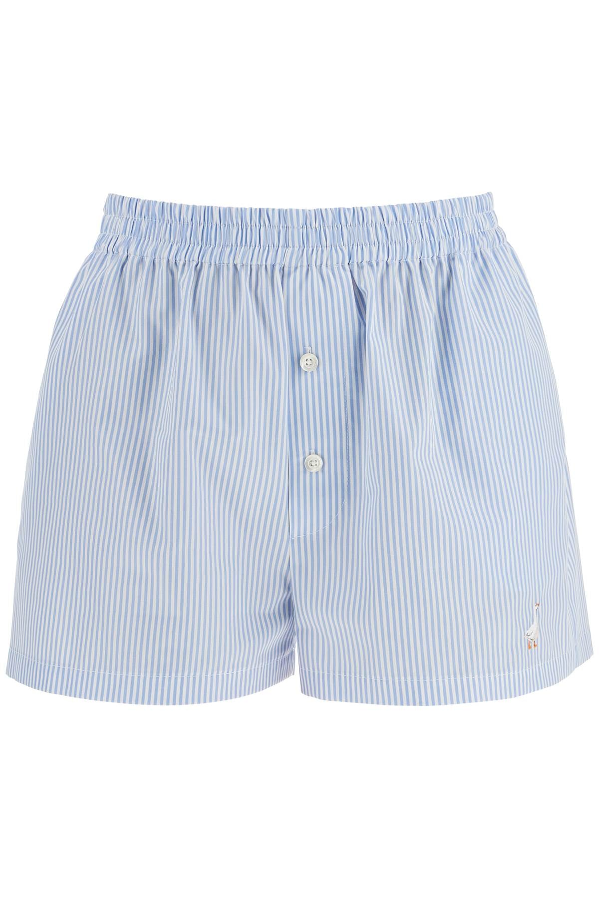 light blue striped elegant and refined women&