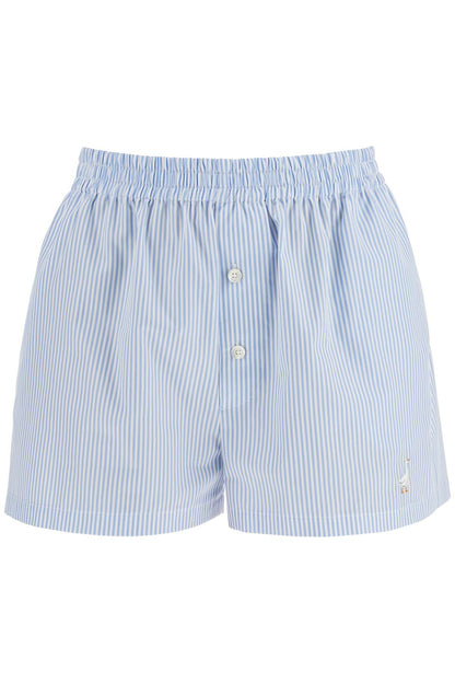 light blue striped elegant and refined women&