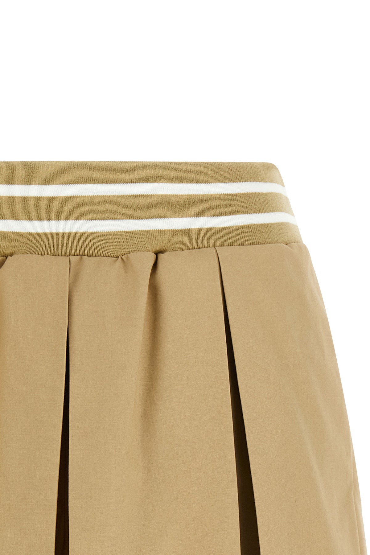 shorts in cotton poplin