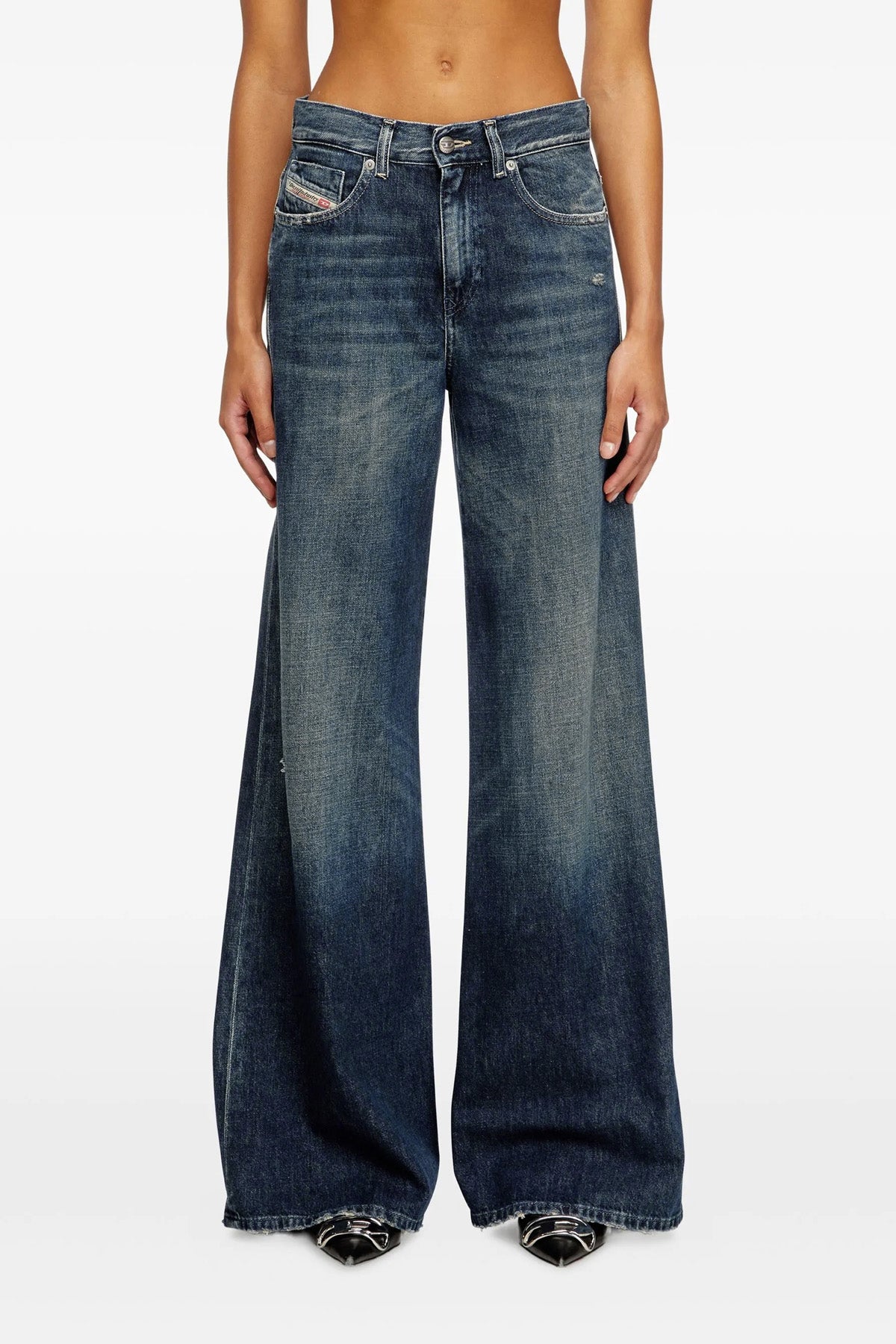 d-akemi cotton denim jeans