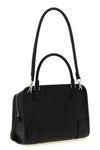 the loewe amazona 180 bag is made of soft black calf leather