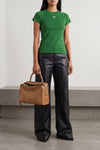 the loewe amazona 180 medium handbag is made of soft camel calf leather