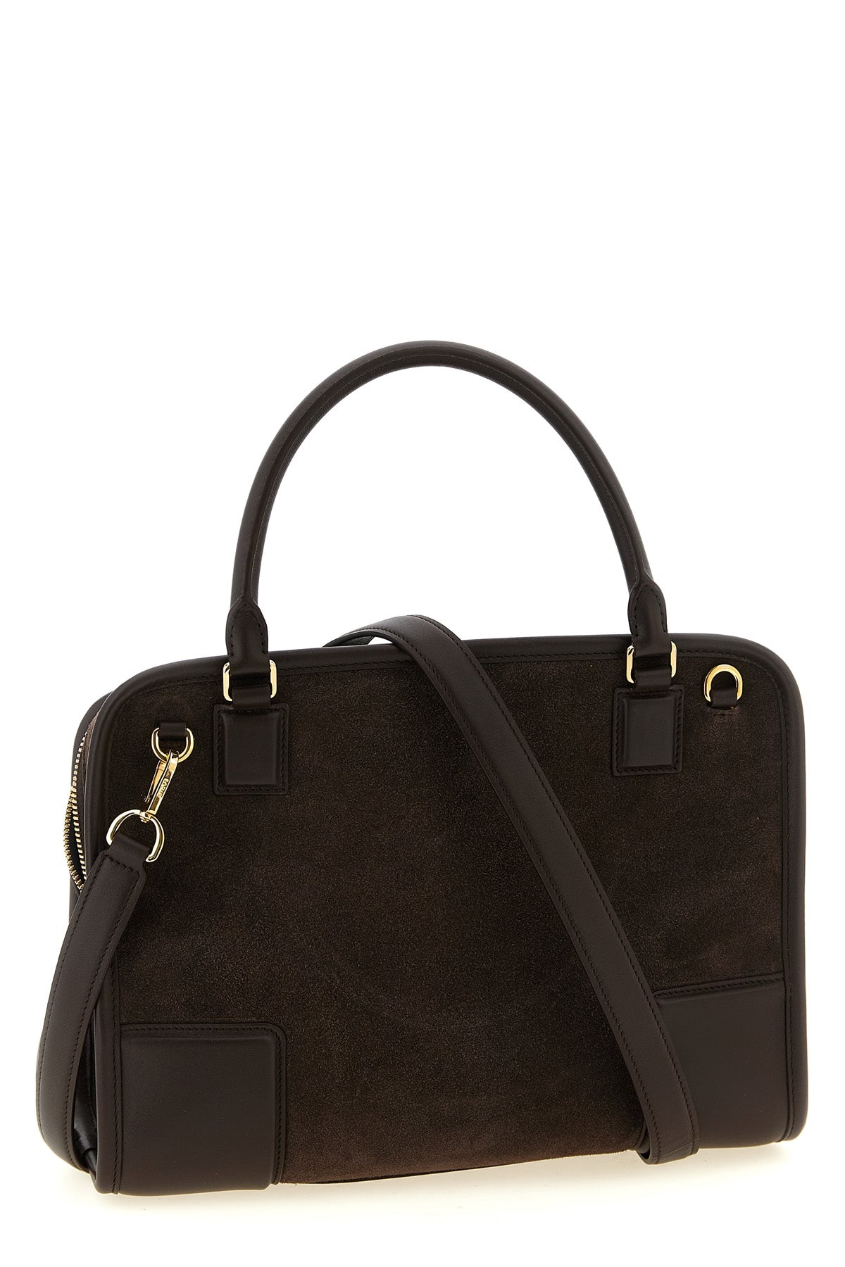 the amazona 180 medium loewe handbag exemplifies manufacturing excellence throug
